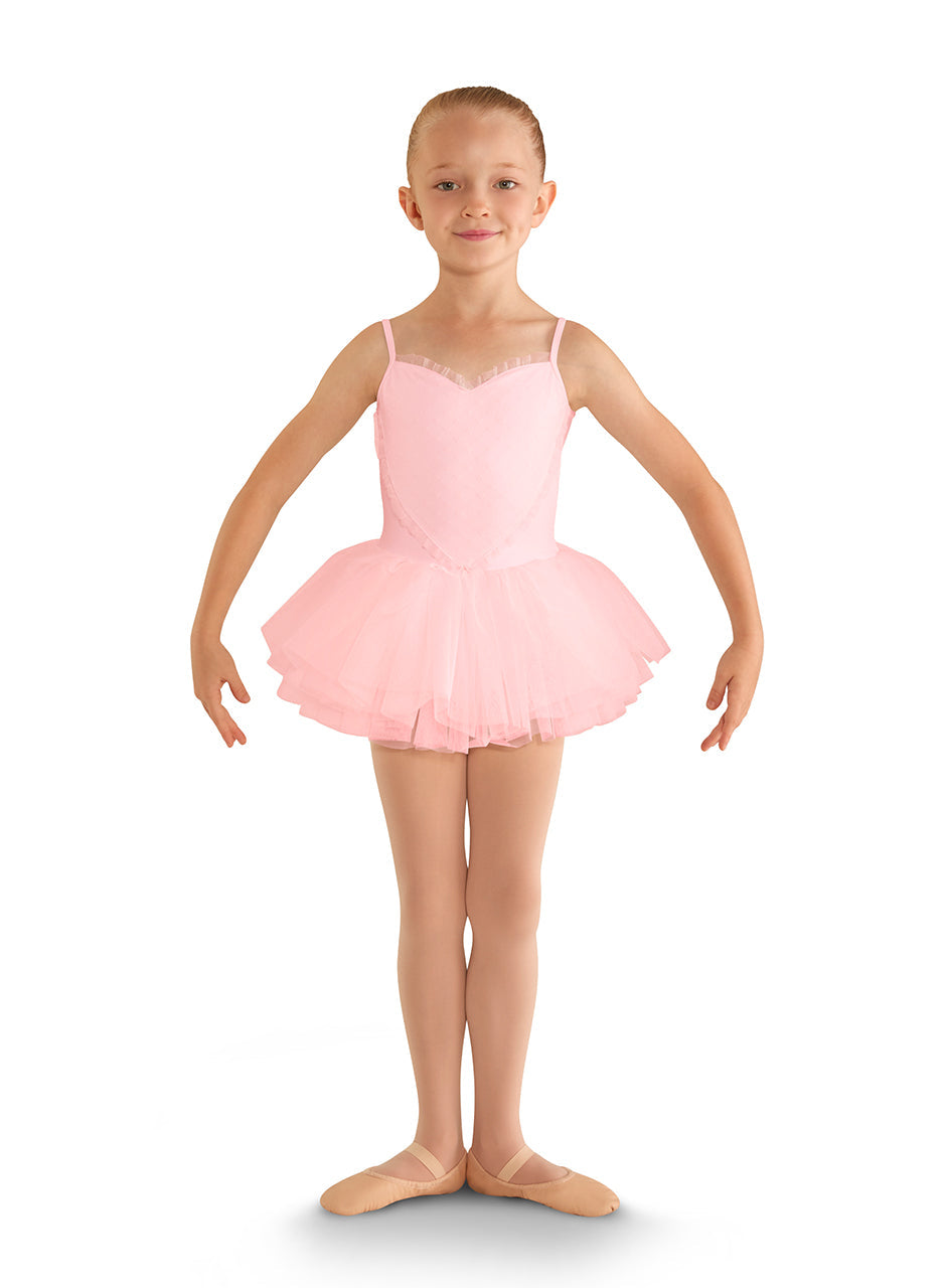 Bloch Heart Mesh Front Children’s Tutu Dress